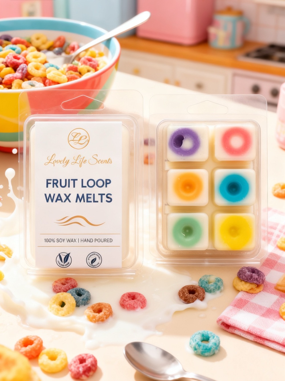 Fruit Loop Premium Soy Wax Melts from Lovely Life Scents